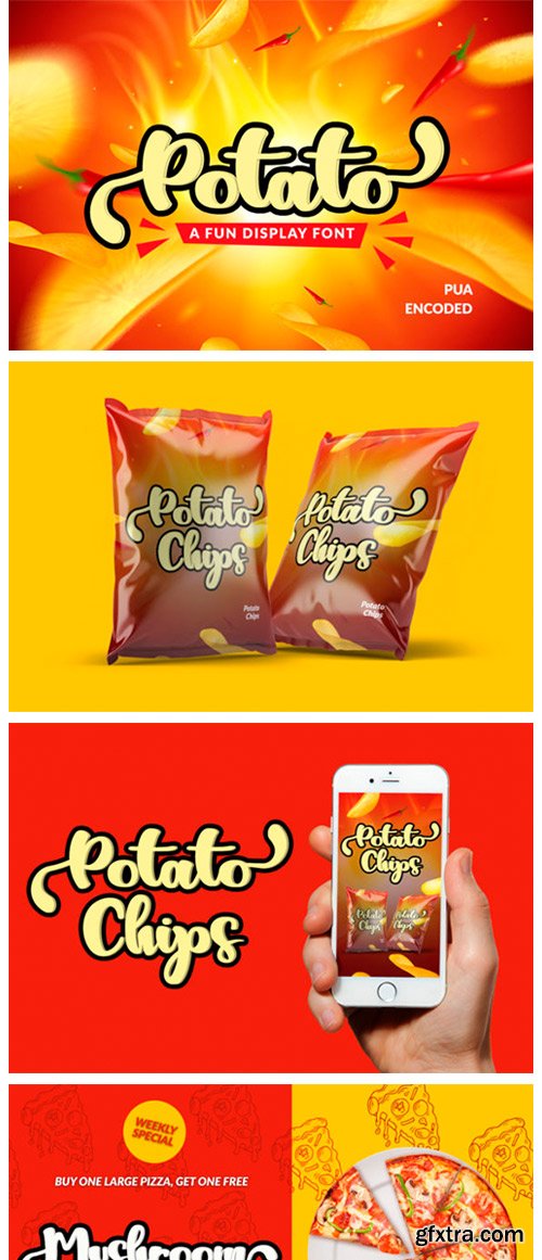 Potato Font Potato Font