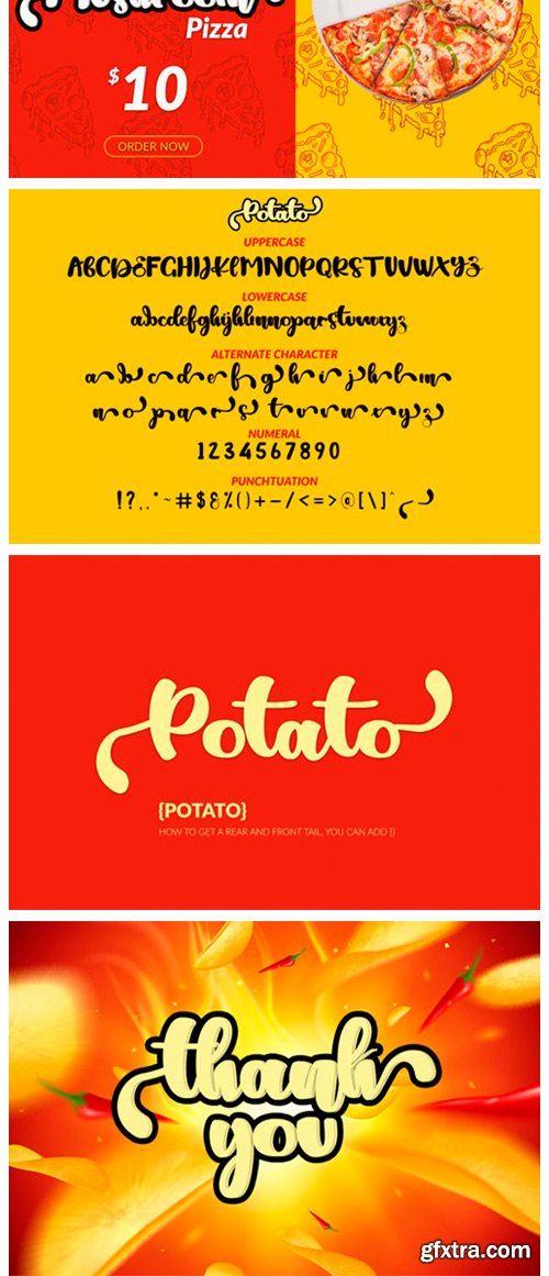 Potato Font Potato Font
