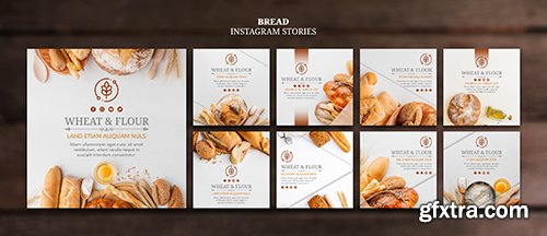 Wheat and flour bread instagram posts
