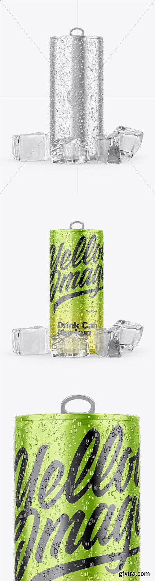 Glossy Metallic Can Mockup 60605 Glossy Metallic Can Mockup 60605