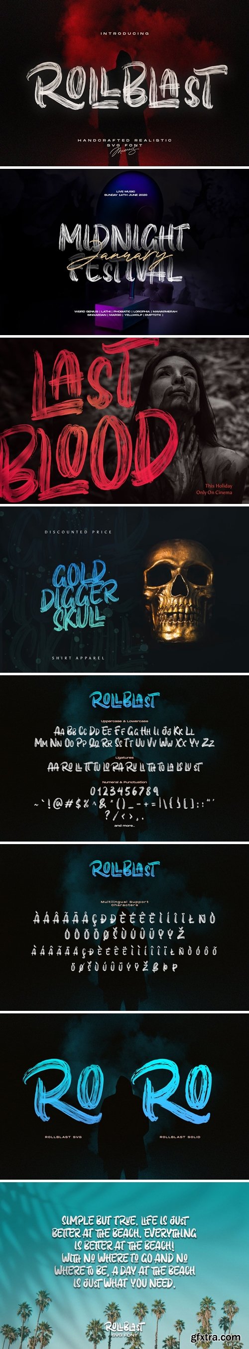CreativeMarket - ROLLBLAST - Display Font 4971523 CreativeMarket - ROLLBLAST - Display Font 4971523