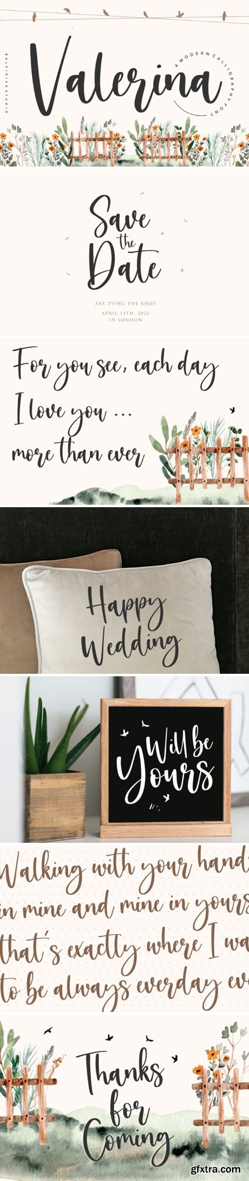 Valerina Font