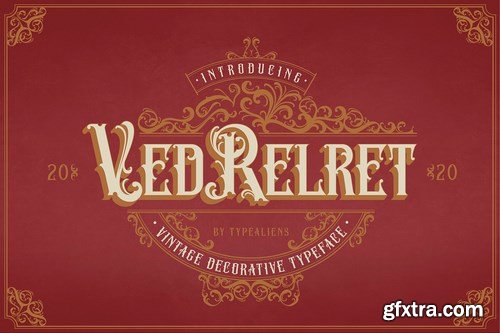 CM - Ved Relret Stunning Display Fonts 4981737 CM - Ved Relret Stunning Display Fonts 4981737