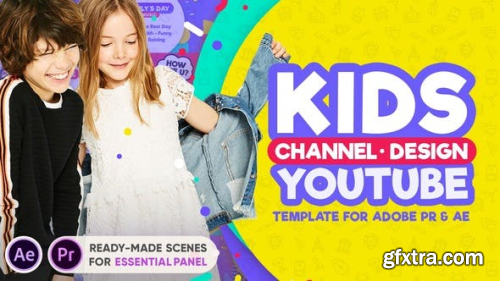 Videohive Kids YouTube Channel Design 20228316 Videohive Kids YouTube Channel Design 20228316