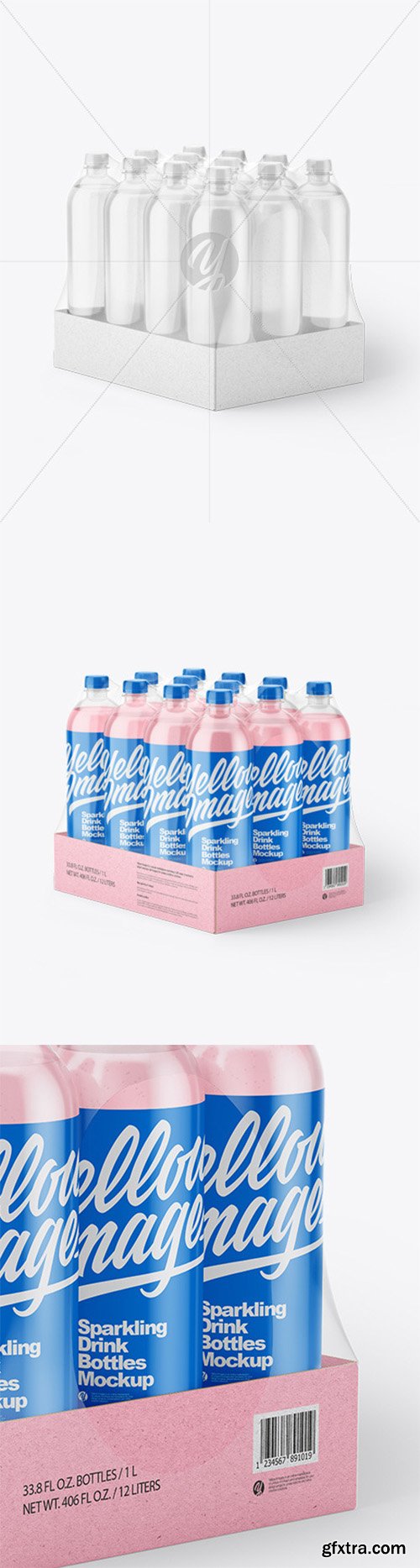 12 Pack Drink Bottles Mockup 57475 12 Pack Drink Bottles Mockup 57475