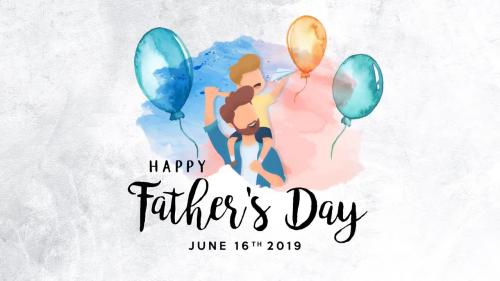 MotionArray - Happy Father's Day Greetings - 243708