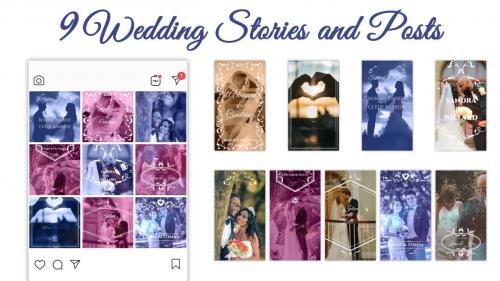 MotionArray - Wedding Stories And Posts - 245304