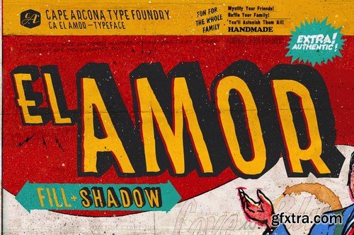 CM - CA ElAmor Stunning Display Fonts 4974175 CM - CA ElAmor Stunning Display Fonts 4974175