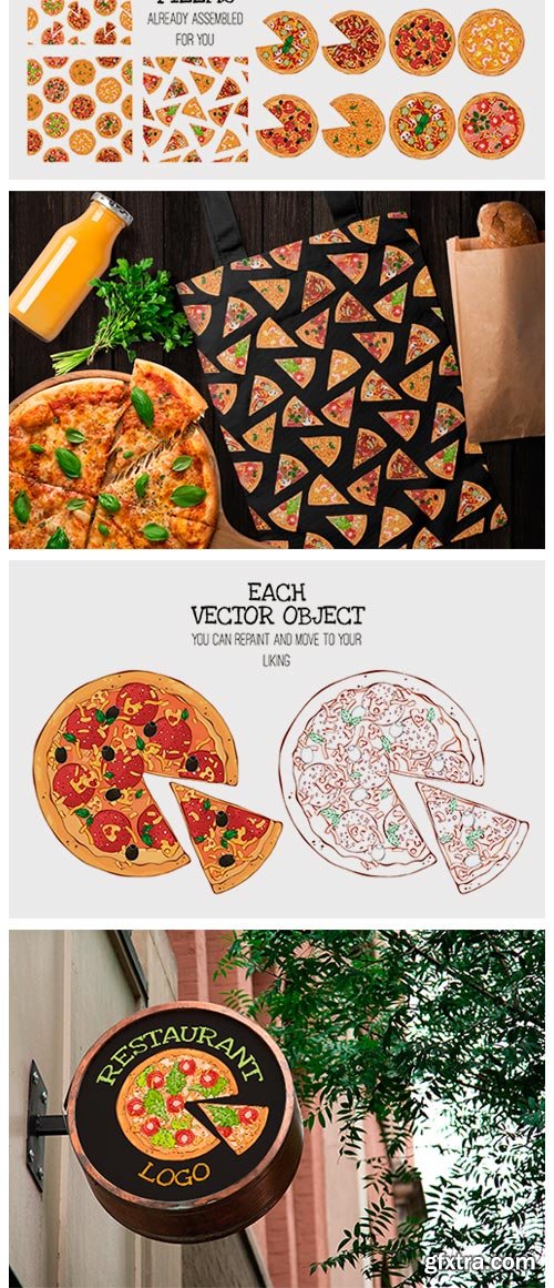 Fast Food Pizza Creator 4139306 Fast Food Pizza Creator 4139306