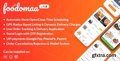 CodeCanyon - Foodomaa v1.9.4 - Multi-restaurant Food Ordering, Restaurant Management and Delivery Application - 24534953 - NULLED CodeCanyon - Foodomaa v1.9.4 - Multi-restaurant Food Ordering, Restaurant Management and Delivery Application - 24534953 - NULLED
