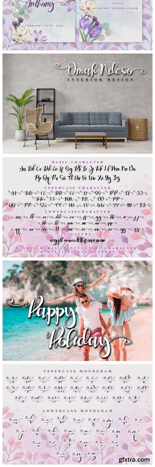 Vennesia Font Vennesia Font