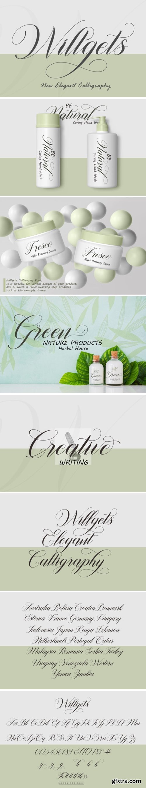Willgets Font