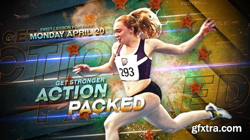 Videohive - Poster-style Freeze Frame Action Trailer - 26562513