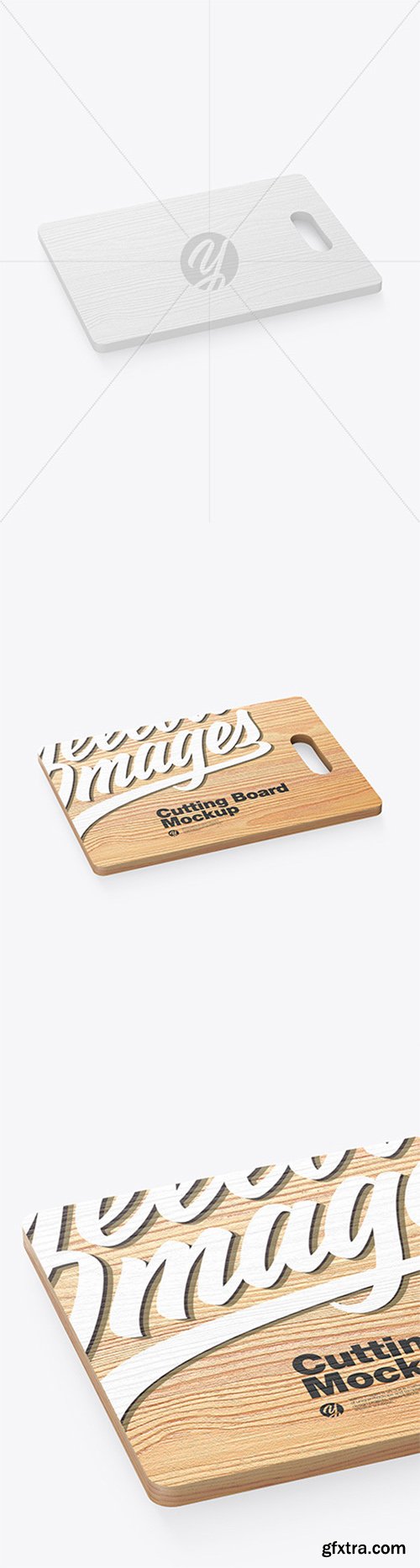 Wooden Cutting Board Mockup 60840