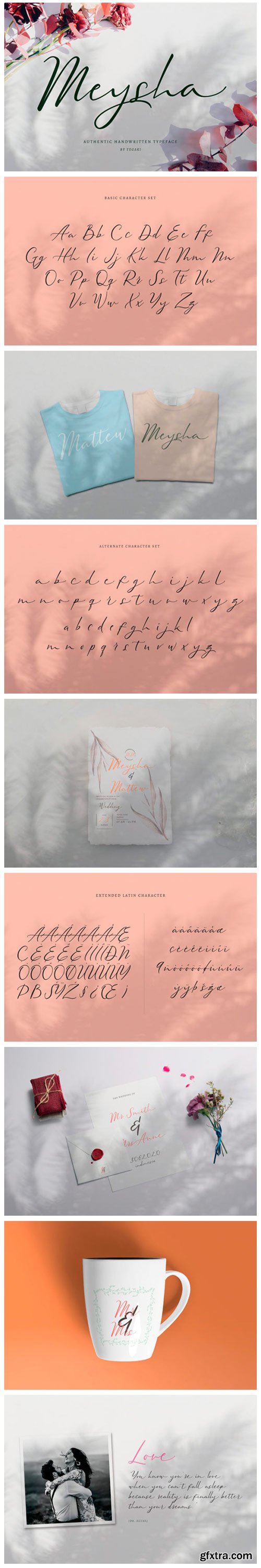 Meysha Font Meysha Font