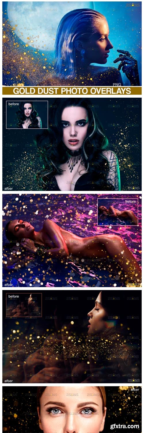 Gold Dust Overlay, Photoshop Overlays 4219047 Gold Dust Overlay, Photoshop Overlays 4219047
