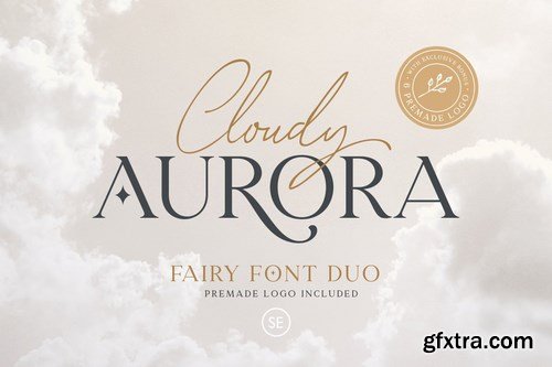 CM - Cloudy Aurora - Font Duo (+LOGOS) 4865788 CM - Cloudy Aurora - Font Duo (+LOGOS) 4865788