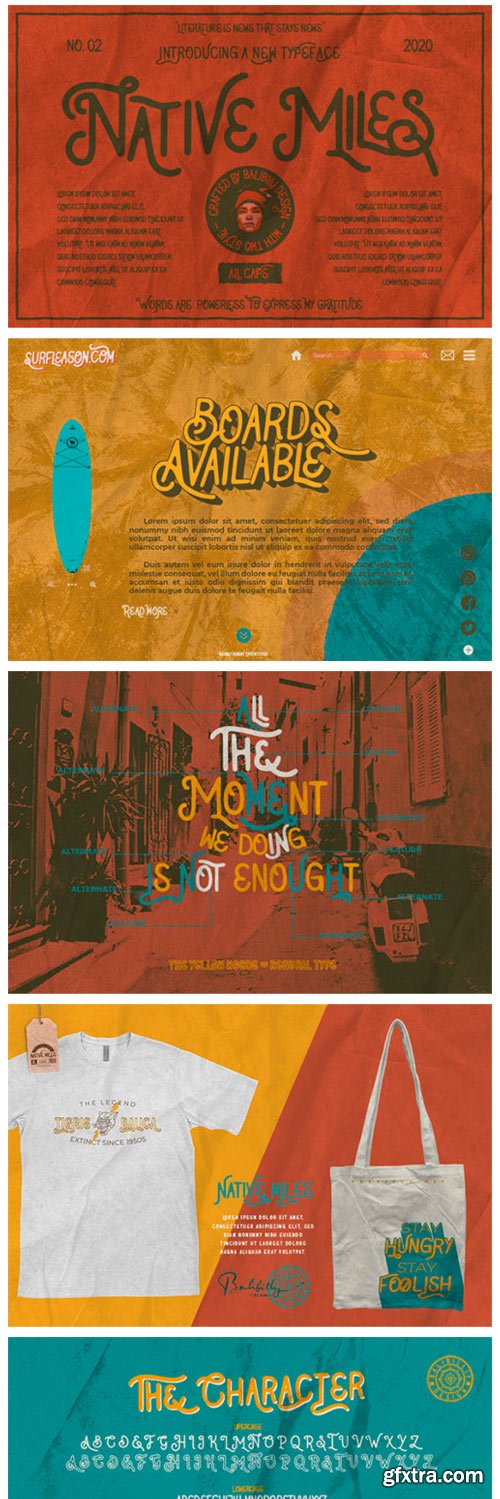 Native Miles Font Native Miles Font