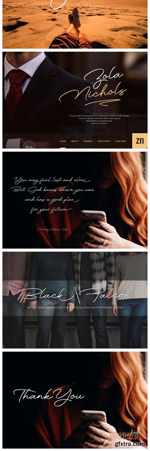 Monday Routines Font Monday Routines Font