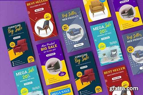 Furniture Banner Instagram Stories