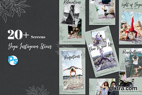 International Yoga Day Instagram Stories Template International Yoga Day Instagram Stories Template