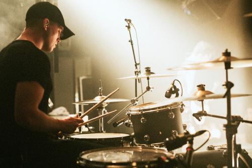 Drummer in a rock concert - 2273349