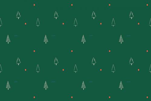 Christmas elements seamless pattern vector - 1228222