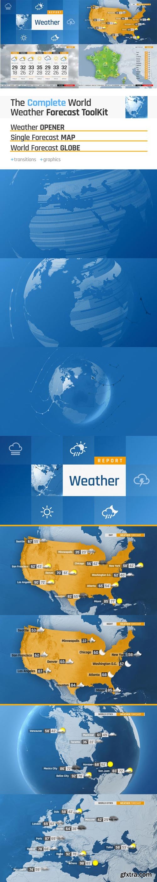 Videohive - The Complete World Weather Forecast ToolKit - 26764828