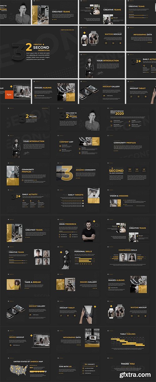 32 Second - PowerPoint, Keynote, Google Slides Templates 32 Second - PowerPoint, Keynote, Google Slides Templates