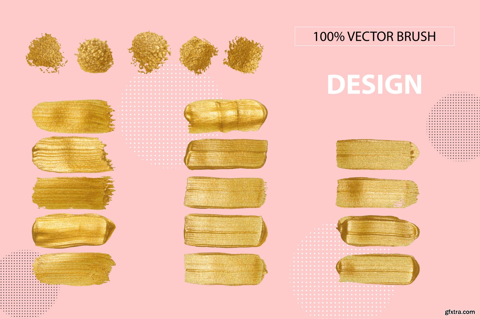 Acrylic Metallic Golder Brush GFxtra