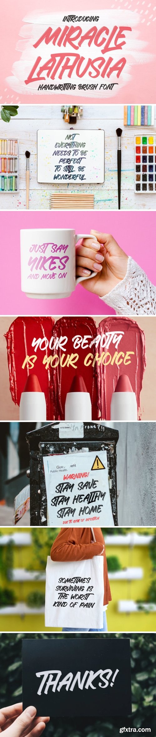 Miracle Lathusia Font