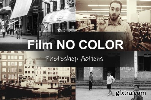 CreativeMarket - Film NO COLOR Actions 4564101