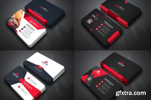 CreativeMarket - 25 Business Cards Bundle 4606365