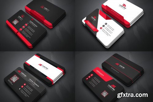 CreativeMarket - 25 Business Cards Bundle 4606365