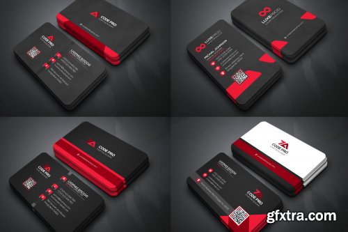 CreativeMarket - 25 Business Cards Bundle 4606365