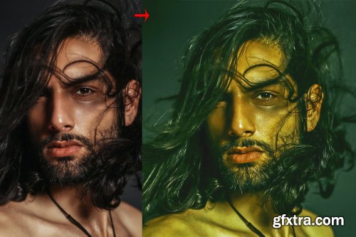 CreativeMarket - Realistic Painting Photoshop Action 4886383