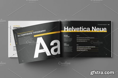 CreativeMarket - Brand Manual - REAL TEXT 4604201