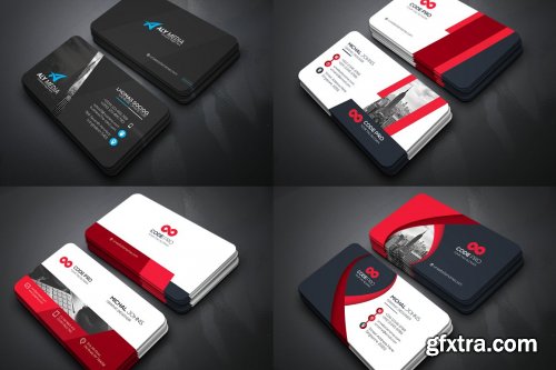 CreativeMarket - 40 Photography Business Cards Bundle 4606406