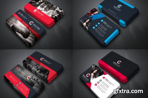 CreativeMarket - 40 Photography Business Cards Bundle 4606406
