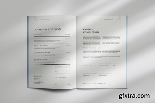 CreativeMarket - Proposal Brochure 2791277