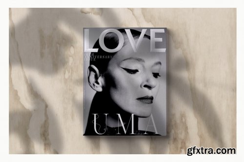 CreativeMarket - Magazine Cover Mockup 3748554