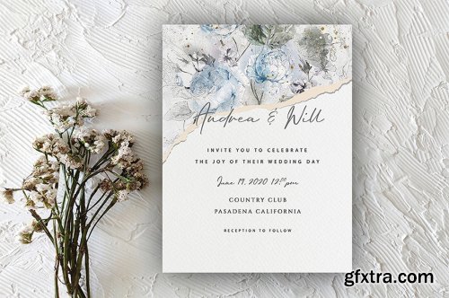 CreativeFabrica - Abstract Watercolor Collection Graphic