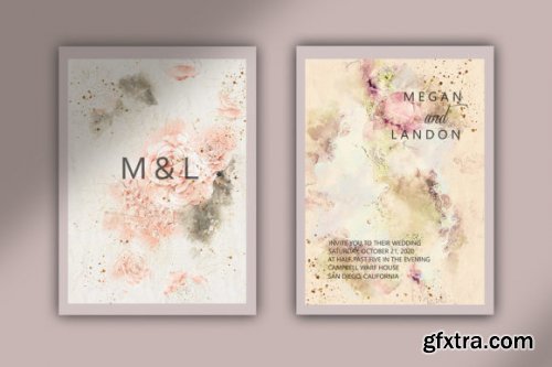 CreativeFabrica - Abstract Watercolor Collection Graphic