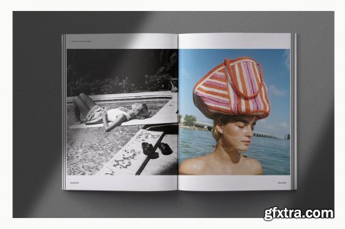 CreativeMarket - (NEW) Magazine Spread Mockup 3739343