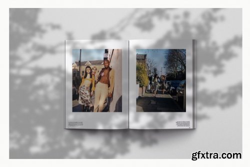 CreativeMarket - (NEW) Magazine Spread Mockup 3739343