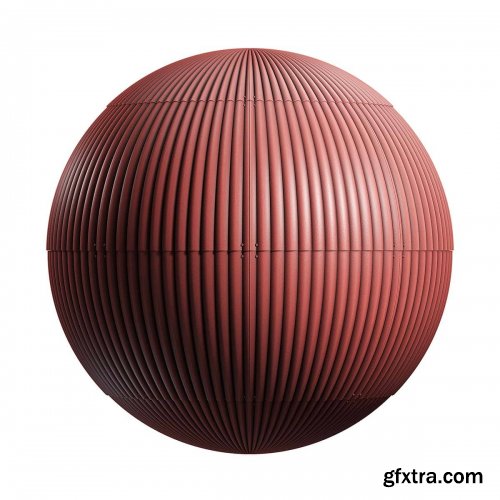 Red roof PBR Texture