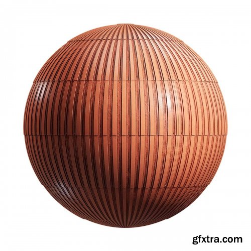 Ceramic roof PBR Texture