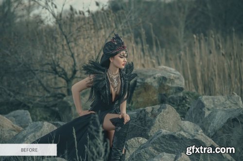 CreativeMarket - Fire Sparks Overlays Photoshop 4936513