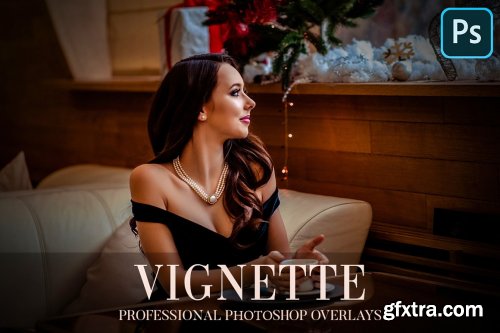 CreativeMarket - Vignette Overlays Photoshop 4943329