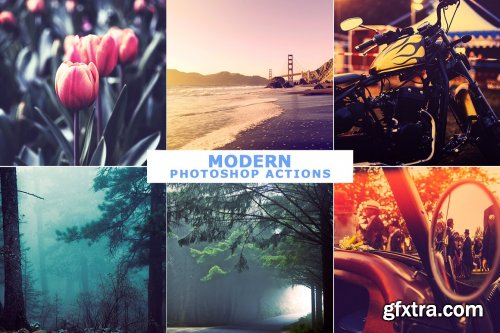 CreativeMarket - 40 Modern Photoshop Actions 1 4642311